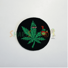 Patch collection "Joyful Cannabis with bong"