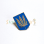 Pin (badge) collectible "Kana-Trident" yellow-blue