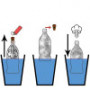 Glass Bubbler 0,7 L Gagarin-let's go