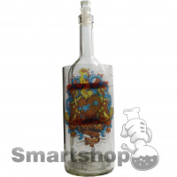 Water bong 0,7 L high white