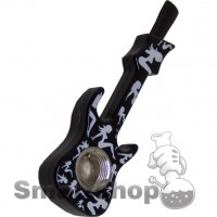 Guitar smoking pipe