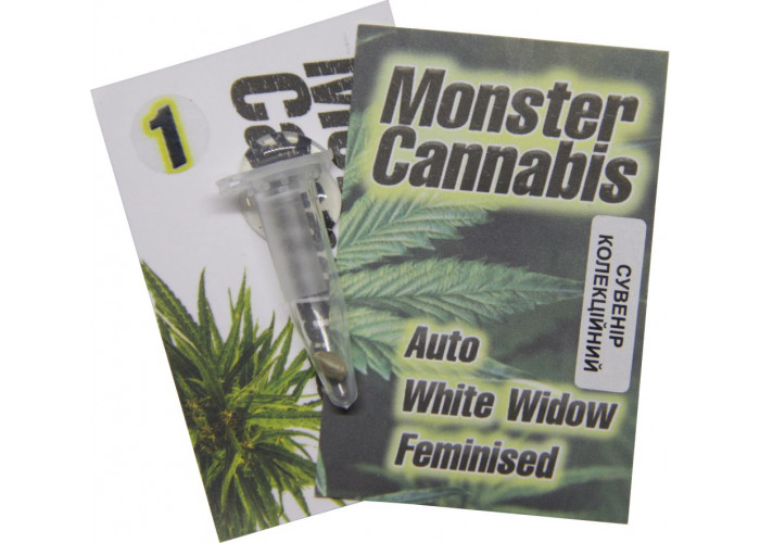 Насіння коноплі Auto White Widow Feminised від Monster Cannabis