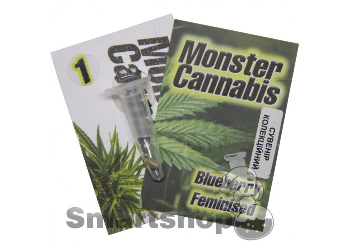 Семена конопли Blueberry feminised Monster Cannabis